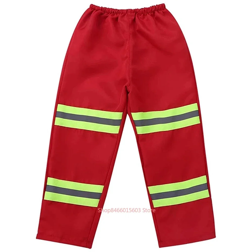 Halloween Kids Firefighter Uniform