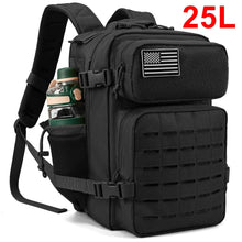 25L Tactical Backpack with Dual Cup Holder