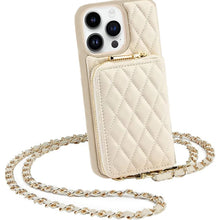 Embroidered Thread Crossbody Chain iPhone Case