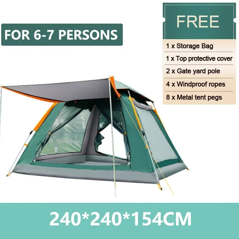 Goture Portable Automatic Waterproof Double Layer Tent