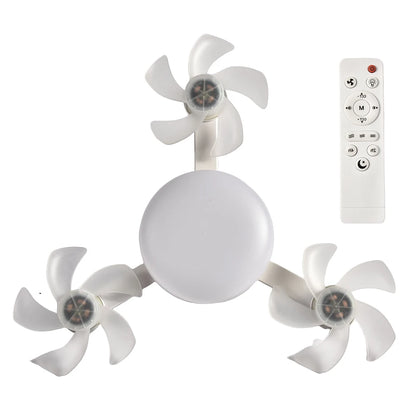 60W Drone-Design E27 LED Ceiling Fan Light with Remote