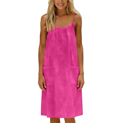 Women's  Breathable Backless Dress
