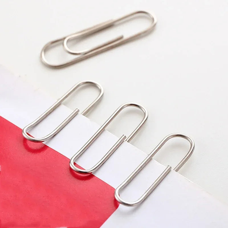 Metal Silver Paper Clips for Paperwork