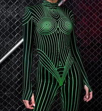 Printed Long Sleeve Jumpsuit