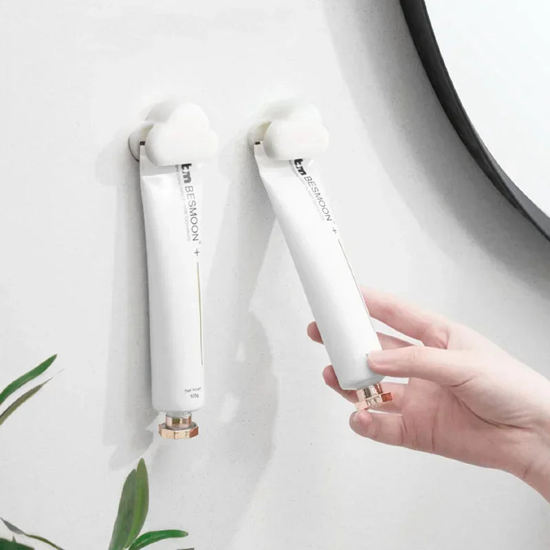 Cute Cloud Toothpaste Holder Hanger