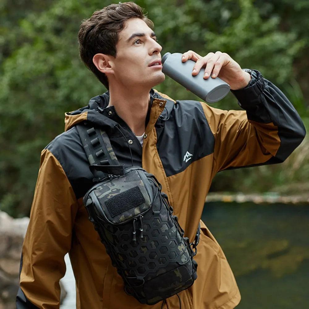 Outdoor Port Sling Shoulder Backpack