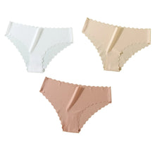 3Pcs Low Rise Invisible Briefs