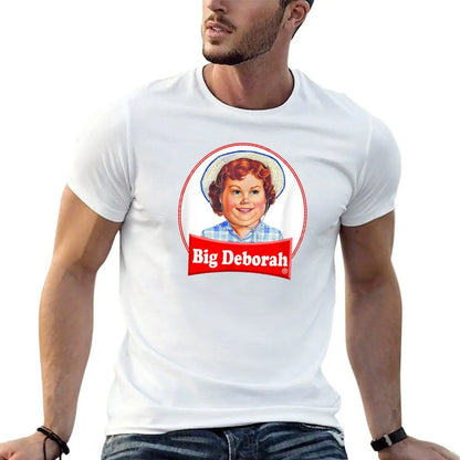 Big Deborah Parody Graphic Short Sleeve T-Shirt