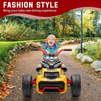 12V Kids Ride On ATV 3 Wheeler Led Lights