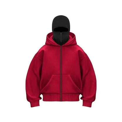Men's Casual Solid Color O-Neck Crewneck Sweatshirt