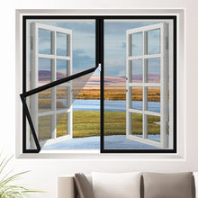 Zippered 200x200cm Giant Self-adhesive Window & Door Screen
