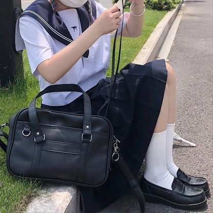 Japanese JK Style Waterproof Shoulder Bag & Crossbody Tote