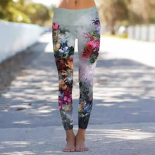 Floral Printed Stretch Leggings