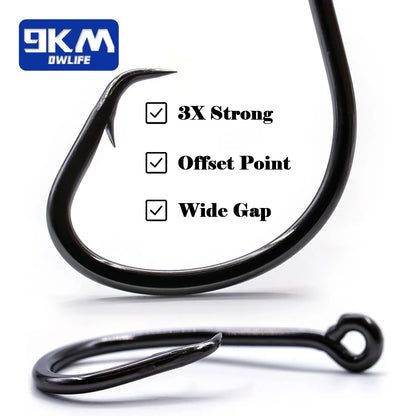Strong Offset Wide Gap Circle Hooks