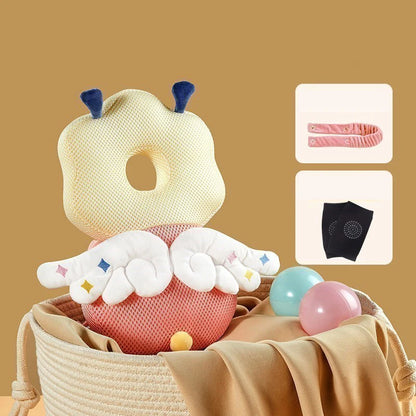 AIBEDILA Baby Head Protector Safety Pad Backpack