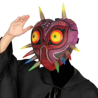 Majoras Mask Legend Scary Realistic Face Mask - Halloween Cosplay Props