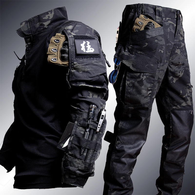 Men's Tactical All-Terrain Outdoor Uniform Suit Set