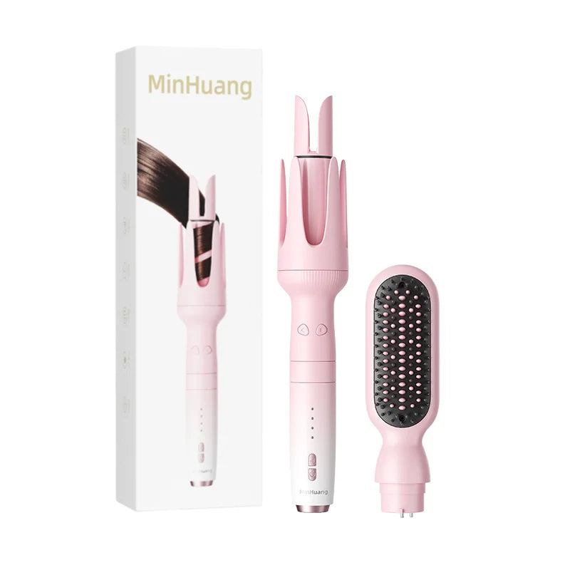 Multi-Styling Automatic Hair Curler & Hot Air Comb Set
