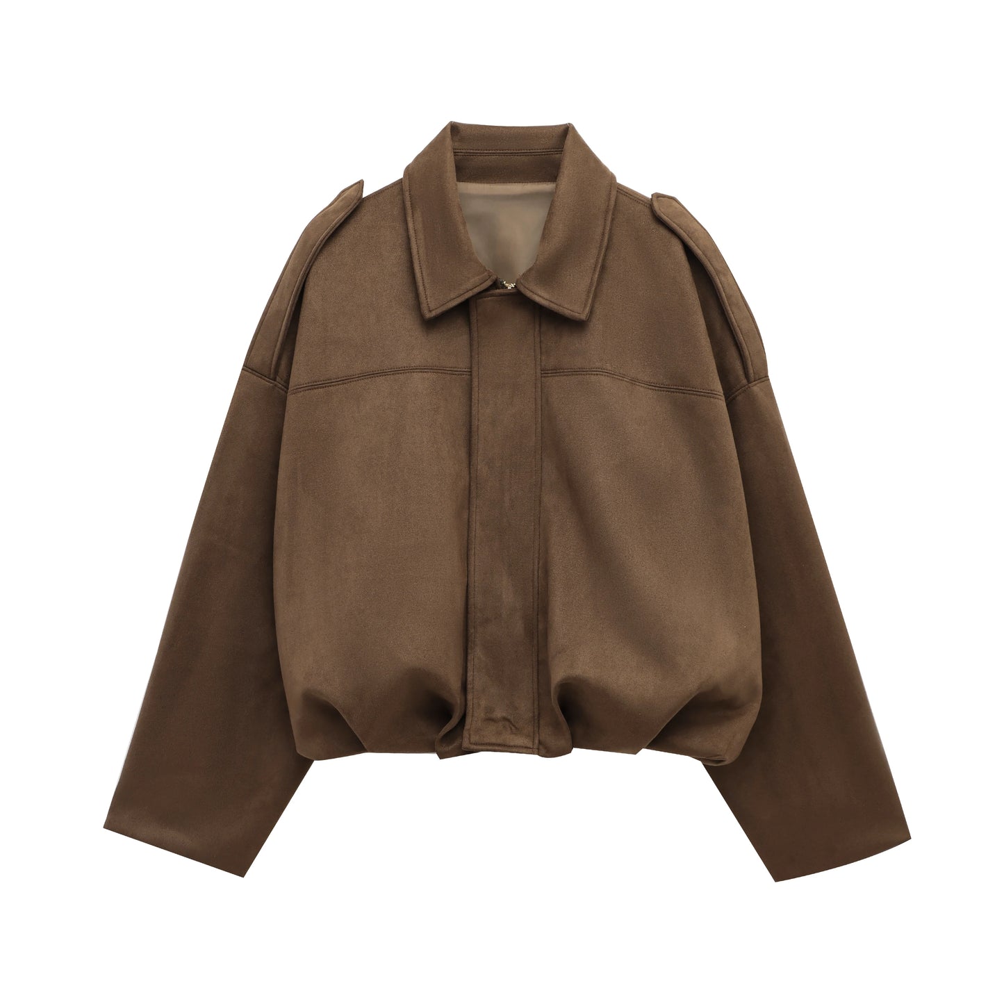 Women's Vintage O-Neck Single-Breasted Jacket