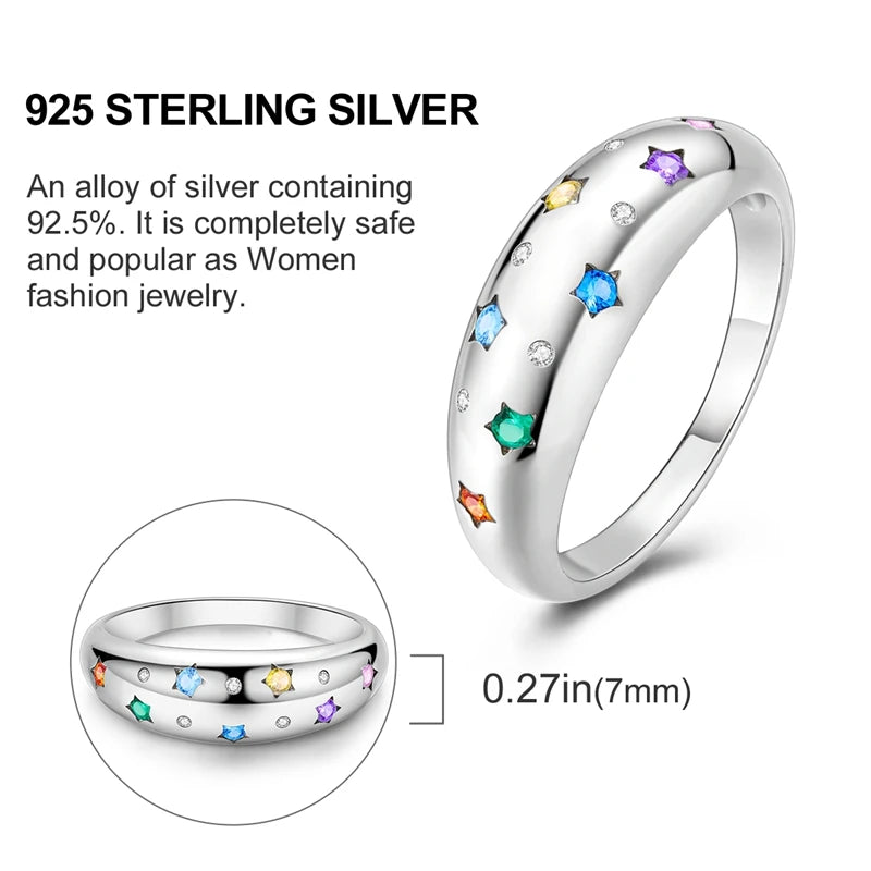 925 Sterling Silver Infinite Love Cubic Zircon Ring