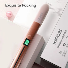 Titanium Flat Iron Hair Straightener with Digital LCD Display