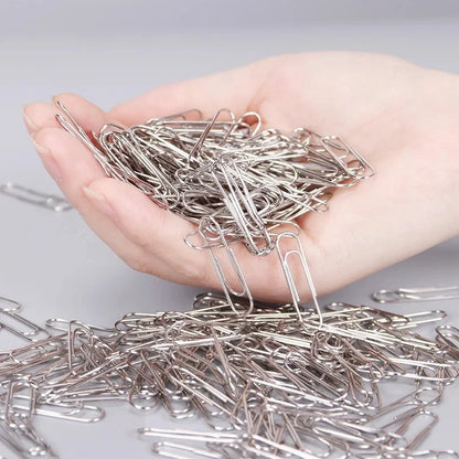 Metal Silver Paper Clips for Paperwork