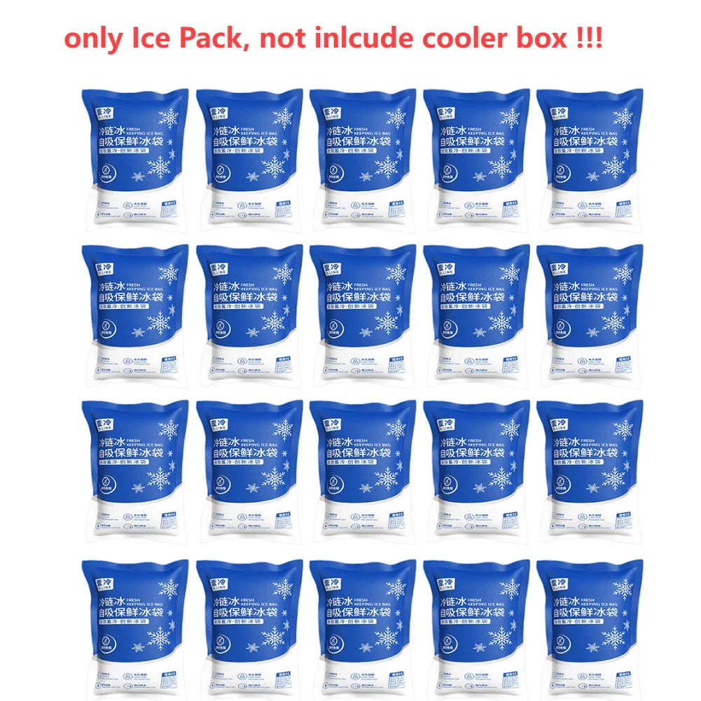 Portable Large Capacity Ice Cooler