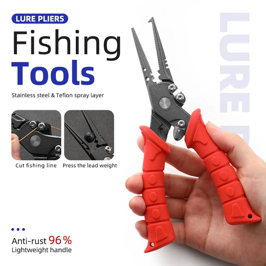 Stainless Steel Multi-functional Fishing Pliers