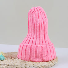 Solid Color Knitted Baby Beanie
