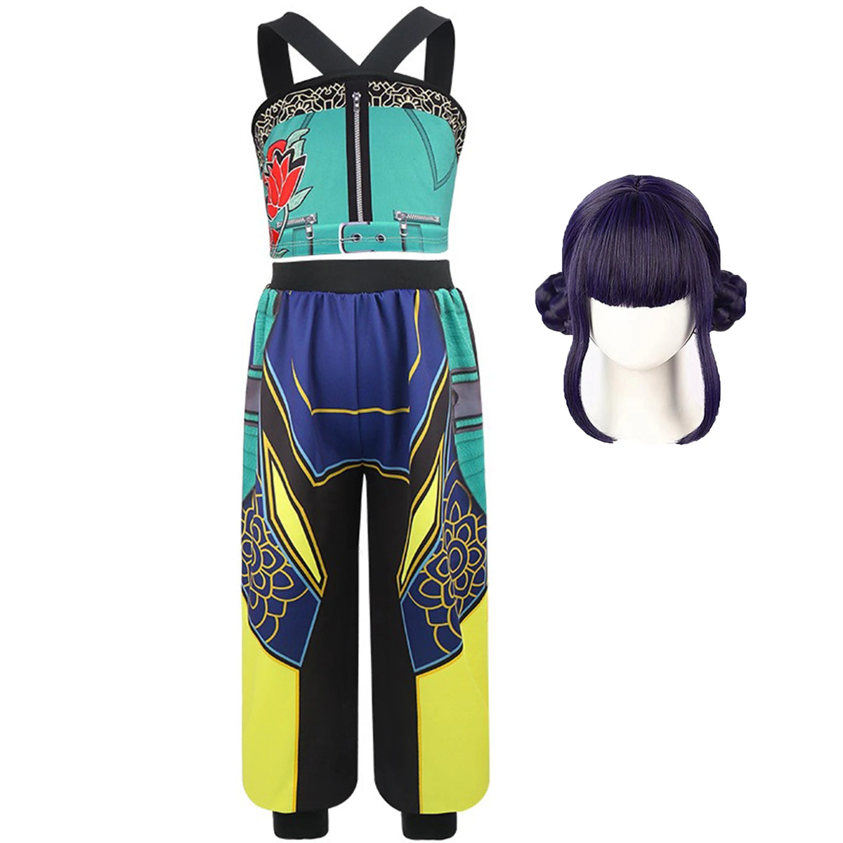 Girls' K-Pop Singer Cosplay Costume & Party Dress Set