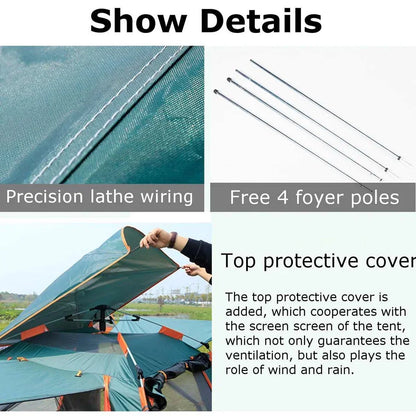 Goture Portable Automatic Waterproof Double Layer Tent