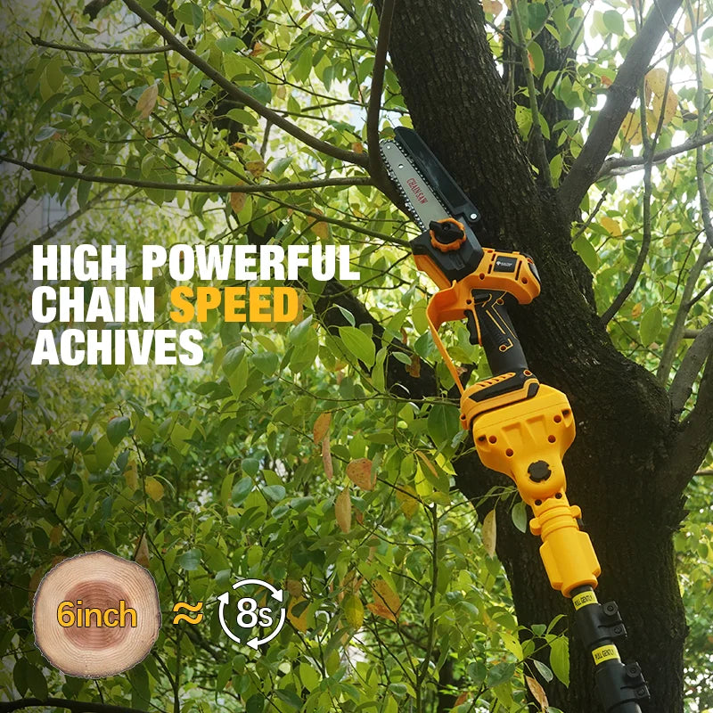 Brushless Electric Telescoping Pole High Branch Chainsaw