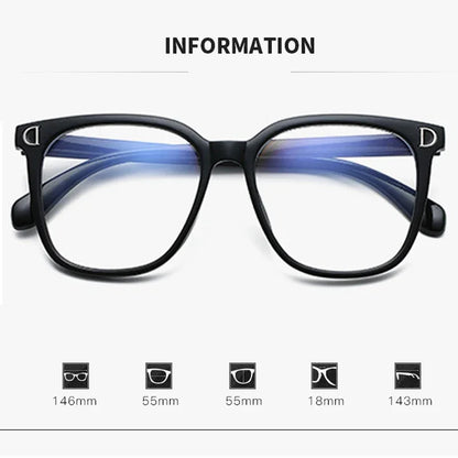 Large Frame Myopia Anti-Blue Light Readers