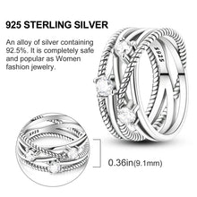 925 Sterling Silver Infinite Love Cubic Zircon Ring