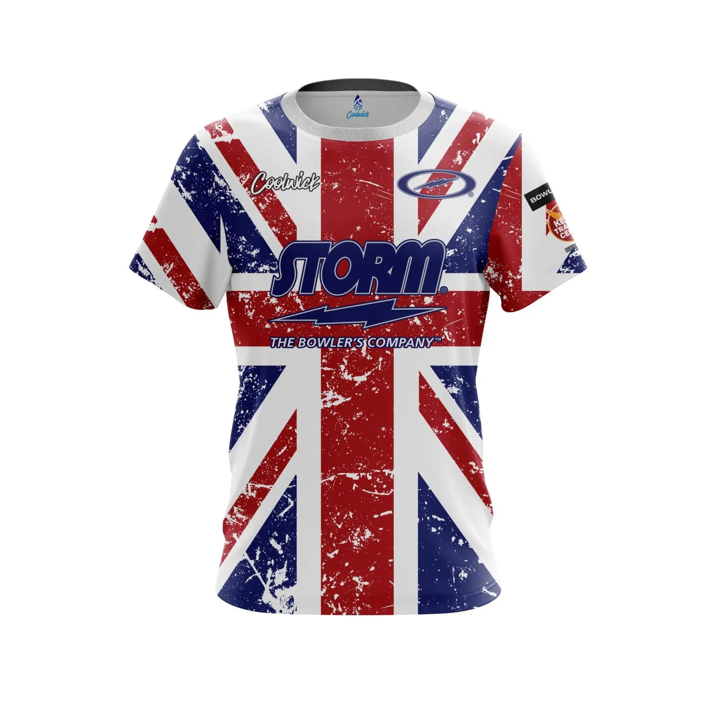 Storm Teal Graphic Performance Bowling Jersey