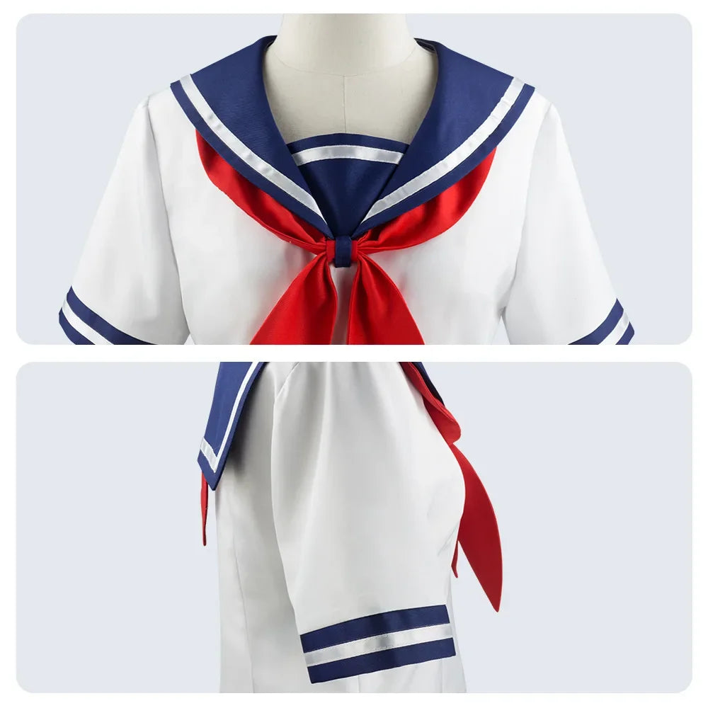 Ayano Aishi Cosplay Costume - Yandere Simulator Japanese JK Sailor School Uniform Outfit Set