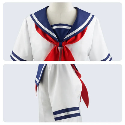 Ayano Aishi Cosplay Costume - Yandere Simulator Japanese JK Sailor School Uniform Outfit Set