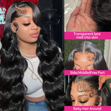 40" Body Wave Lace Frontal Wig