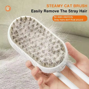 Pet Steam Cat Comb Electric Sprayer for Massage