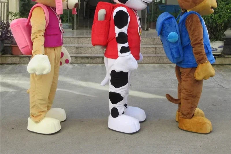 Adult Blue Dog Cartoon Mascot Costume – Full Body Party Outfit