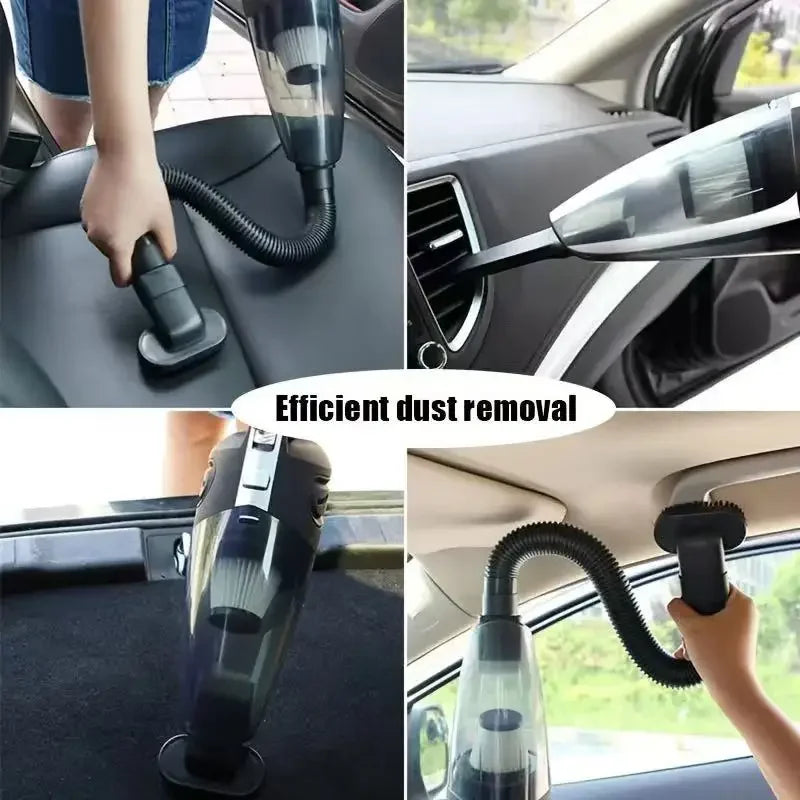 Wireless Handheld Car Vacuum Cleaner - High-Power Portable Cordless Cleaner