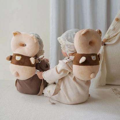 Cotton Anti-fall Bear Pillow Backpack