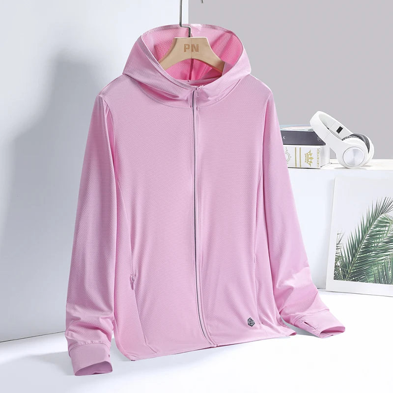 YJKVUR Unisex UPF 50+ UV Sun Protection Hoodie Jacket
