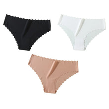 3Pcs Low Rise Invisible Briefs
