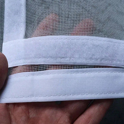 U-shaped Zippered Door Screen