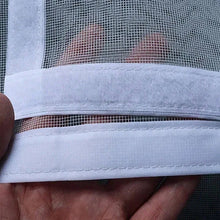 U-shaped Zippered Door Screen