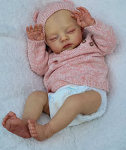19 Inch Lifelike Reborn Lily & Irys Twins Soft Body Baby Dolls