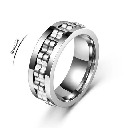 Anti Stress Stainless Steel Ring
