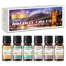 EUQEE 6pcs Fragrance Oils Set 10ml