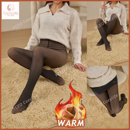 Warm Thermal Micro-Pressure Leg-Shaping Leggings